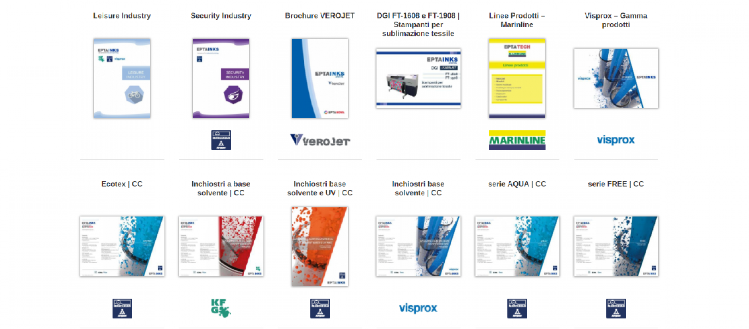 brochure and catalogues